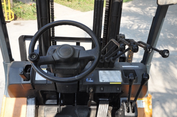 ขายFORKLIFT TOTOTA รุ่น7FG25(2.5ตัน) สวยเดิมจากญี่ปุ่น ยังไม่เคยใช้ในไทย 185,000เท่านั้น!!