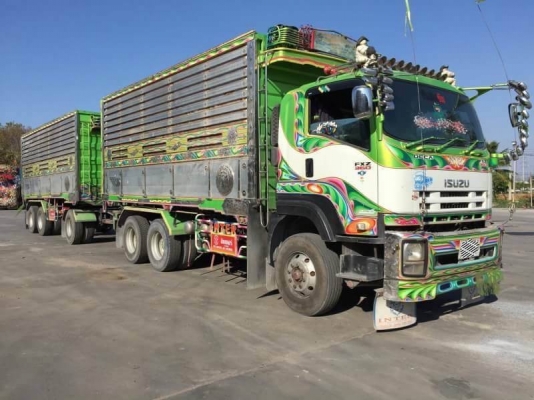 ISUZU 360 ปี 56 ปลายปี 2,650,000 บาท แม่ดั้มเนียม - ลูก 3 คาน เนียม อู่อินเตอร์ วิ่ง. 45x,xxx กม. เค