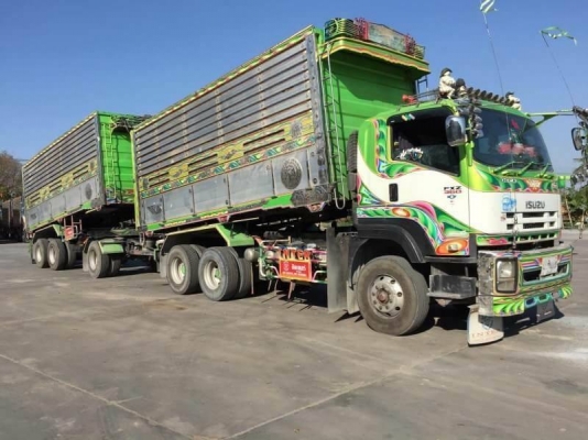 ISUZU 360 ปี 56 ปลายปี 2,650,000 บาท แม่ดั้มเนียม - ลูก 3 คาน เนียม อู่อินเตอร์ วิ่ง. 45x,xxx กม. เค