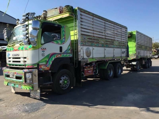 ISUZU 360 ปี 56 ปลายปี 2,650,000 บาท แม่ดั้มเนียม - ลูก 3 คาน เนียม อู่อินเตอร์ วิ่ง. 45x,xxx กม. เค