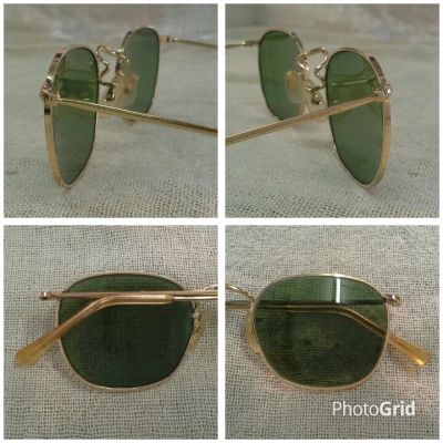 แว่นตาโกลด์ฟิลด์ &#039;อัลก้า-ผู้ยิ่งใหญ่&#039; ยุค &#039;50s  Antique ALGHA handmade in England