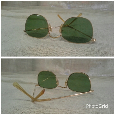 แว่นตาโกลด์ฟิลด์ 'อัลก้า-ผู้ยิ่งใหญ่' ยุค '50s Antique ALGHA handmade in England แว่นตาโกลด์ฟิลด์ 'อัลก้า-ผู้ยิ่งใหญ่' ยุค '50s Antique ALGHA handmade in England