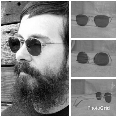 แว่นตาโกลด์ฟิลด์ &#039;อัลก้า-ผู้ยิ่งใหญ่&#039; ยุค &#039;50s  Antique ALGHA handmade in England