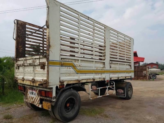 HINO PROFIA ปี.56 ราคา 1,190,000 เครื่อง P11C-335 แรง 7 เกียร์ ช่วงล้าง ZM-10 น๊อด ขายรถพ่วง 20 ล้อ แม่-ลูก กระบะเหล็กคอกเกษตรไม่ดั้ม รถสวย