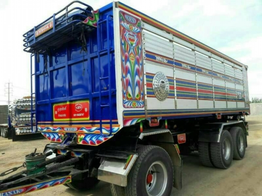 ขาย 2,680,000 ISUZU 360 ปี 57 วิ่ง 200,000 กม. แม่ลูกดั้ม(อู่ ส.สุรศักดิ์)แม่ยาว 6.40 ม.ลูก 3 คาน  ยาว 6.80 ม.กว้าง 2.55 นอกสูง 1.70 ม.