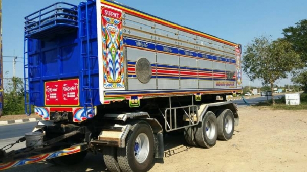 ขาย 2,680,000 ISUZU 360 ปี 57 วิ่ง 200,000 กม. แม่ลูกดั้ม(อู่ ส.สุพัตร์)แม่ยาว 6.40 ม.ลูก 3 คาน  ยาว 6.80 ม.กว้าง 2.55 นอกสูง 1.70 ม.