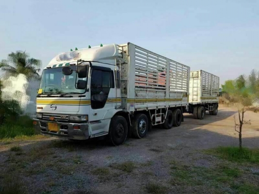 ขาย 1,190,000 HINO PROFIA ปี.56  เครื่อง P11C-335 แรง 7 เกียร์ ช่วงล้าง ZM-10 น๊อด ขายรถพ่วง 20 ล้อ แม่-ลูก กระบะเหล็กคอกเกษตรไม่ดั้ม รถสวย รถอยู่ ราชบุรี 090-772-3710 090-772-3708