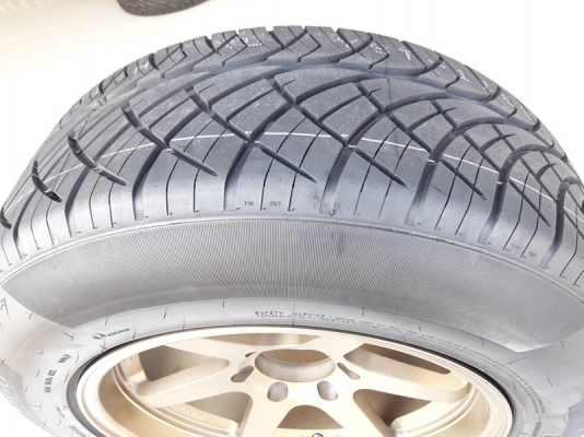 ล้อใหม่TE37 ขอบ18 6รู กว้าง9.5 10.5 ET30 พร้อมยางใหม่ 4 ล้อ