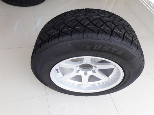 ล้อใหม่TE37 ขอบ18 6รู กว้าง9.5 10.5 ET30 พร้อมยางใหม่ 4 ล้อ