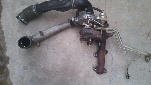 เทอร์โบ TOYOTA Tiger D4D สภาพดี ไม่มีรั่ว สมบูรณ์ครบชุด ของแท้