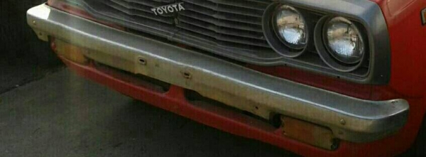 กันชนหน้า TOYOTA RN 20 เดิม