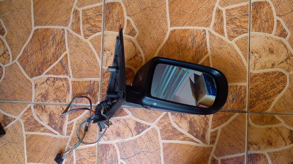 กระจกมองข้าง BMW 740i BMW 750il ข้างขวา สีเทาดำ