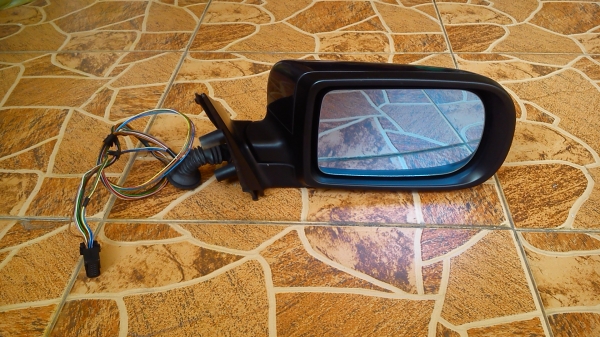 กระจกมองข้าง BMW 740i BMW 750il ข้างขวา สีเทาดำ