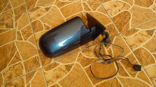 กระจกมองข้าง BMW 740i BMW 750il ข้างขวา สีเทาดำ