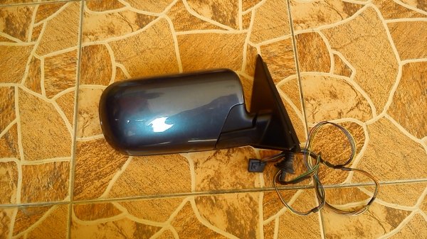 กระจกมองข้าง BMW 740i BMW 750il ข้างขวา สีเทาดำ