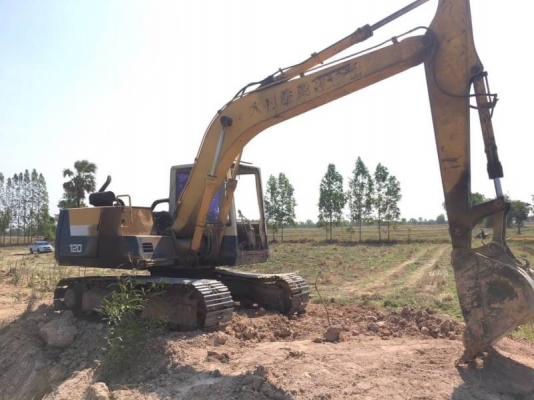 KOMATSU PC120-5 ราคา 395,000 บาท คอนโทรลสั้น เครื่องดี ปั้มแง โช่บาง เอวขยับนิดๆ ไฟฟ้าตัด เอกสารชื้อขาย