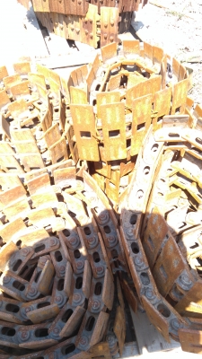 โซ่ข้อถี่ 23 ฟัน ใส่PC10 20 30 ได้ ใส่แทนแทร็กยางได้ เก่านอก