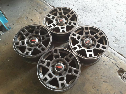 ล้อ TRD ขอบ 16*8 et0 สภาพสวยๆ 1ชุด