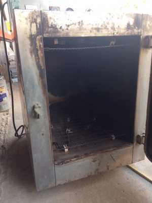 ตู้อบความร้อนสูง สแตนเลสสตีล สามารถตั้งเวลาการทำงานได้ เก่าเก็บปรับปรุงนิดหน่อยใช้งานได้เลย