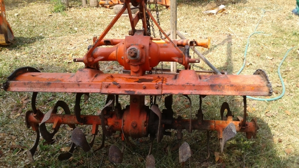 ขายตามสภาพโรต้ารี1.27ใส่กับรถเล็ก22แรงคูโบต้าสภาพแน่น