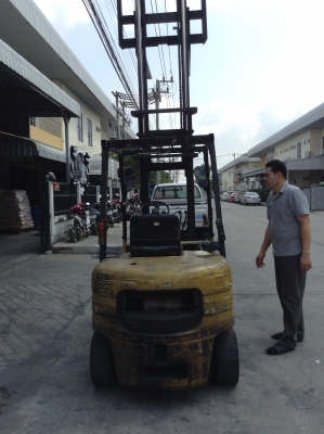 +++ ขายโฟล์คลิฟท์ CATERPILLAR FD25 ขนาด 2.5 ตัน เครื่องยนต์ดีเซล เสา 4 เมตร เกียร์ออโตเมติค งา 1,070 มม. ยางตันครับ +++ ขายโฟล์คลิฟท์ CATERPILLAR FD25 ขนาด 2.5 ตัน เครื่องยนต์ดีเซล เสา 4 เมตร เกียร์ออโตเมติค งา 1,070 มม. ยางตันครับ