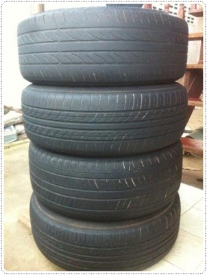 แม็กET40พร้อมยาง ขอบ15 แม็กET40พร้อมยาง ขอบ15