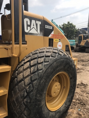 ขายรถบดถนน CAT CS533E 10 ตัน พร้อมเปลือกหนาม สนใจติดต่อ 081-5305979