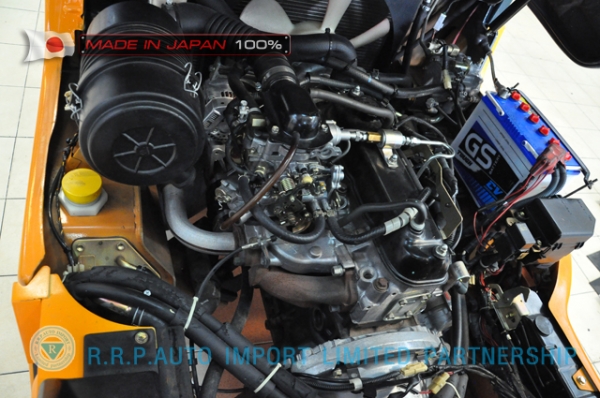 ขายรถโฟล์คลิฟท์มือสอง TOYOTA รุ่น7FGJ30-13018 นำเข้าจากประเทศญี่ปุ่น 100\% ไม่เคยใช้งานในไทย