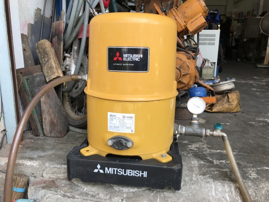 ขายปั้มน้ำอัตโนมัติ Mitsubishi 100W สภาพสวยมาก เดิมๆวิ่งนิ่ม ตรวจเช็คแรงดันเรียบร้อย ไม่มีรั่วซึม พร้อมใช้งาน