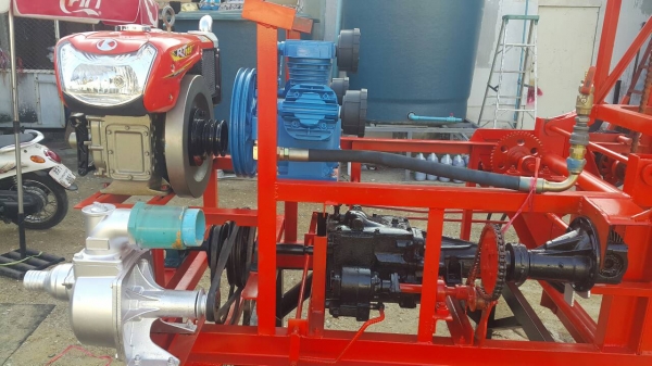 เครื่องเจาะนํ้าบาดาล พร้อมใช้งานทันที