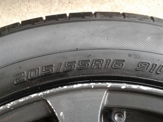 ล้อแท้ ขอบ16นิ้ว5รู100/114 พร้อมยาง ชุดนี้ ราคา 6400 บาท