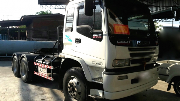 รถอีซูซุ 10 ล้อ ( หัวลาก ) FXZ 270 แรงม้า. ปี 44. สนใจติดต่อ 081 - 6079515