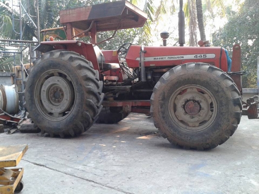 ขายแมสซี่445 สองเพลา รถบ้านมือเดียว สวยเดิม พร้อมเล่มทะเบียน