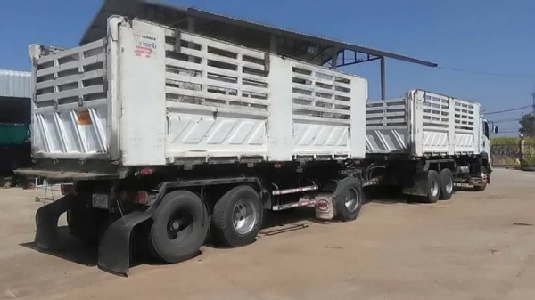 ISUZU360 แรงปี 56 ราคา 2,750,000 แม่ดั้ม- ลูกดั้ม3 คาน สามมิตร วิ่ง 15x,xxx รถพร้อมใช้ เอกสารเล่มทะเ