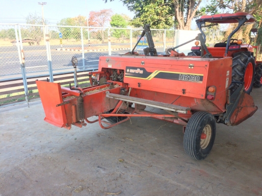 ขายเครื่องอัดฟางตราช้าง HB130 สภาพพร้อมใช้งานสวยเดิม เอาไปใช้ได้เลย