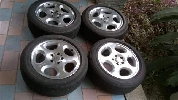 ล้อแม็ก BRABUS MONOBLOCK 4 แท้ ขอบ 17 นิ้ว