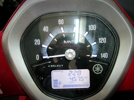 ( ผ่อนได้ดาวน์ 3900 บาท) Grand filano.สีแดง สวยเข้มโดดเด่น เครื่องยนต์แรงด้วย 125 cc 38900
