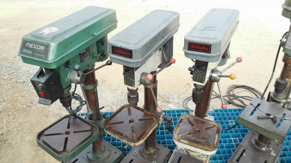 ** SOLD ** สว่านแท่น Rexon // Alibaba 16 mm ไฟบ้านพร้อมใช้