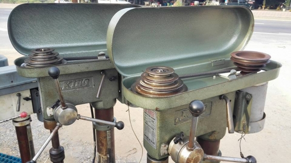 ** SOLD ** สว่านแท่น KING KSD-34M ไฟ 380V สภาพสวยพร้อมใช้