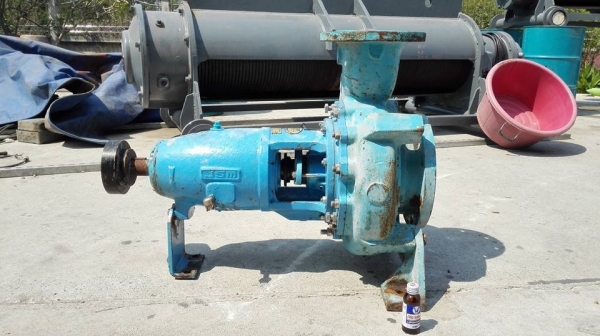 ** ลดราคาท้าฝน!! **ปั้มหอยโข่งใบเลส TURO PUMP 8"- 6" ปั้มชนิดพิเศษใบคาย ใช้ดูดน้ำ/ของข้น/เลนปนทราย/สิ่งปฎิกูลในคลองบึง/บ่อทราย