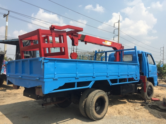 หกล้อ NPR ดั้ม+เครนTADANO 2.5ตัน3ปลอก2ชัก