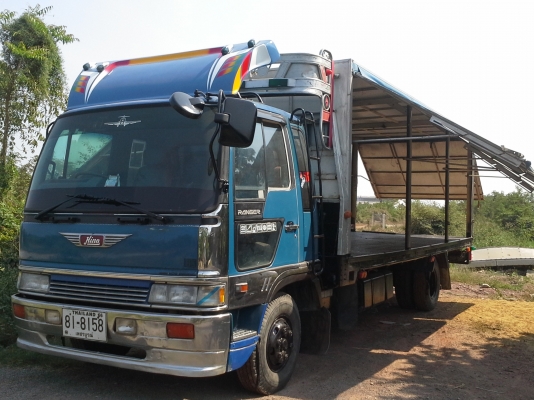 HINO 6ล้อ ตู้ (เปิดได้รอบด้าน) ยาว 6.4ม. เครื่อง 195 แรง ยาง 825/16 เครื่องดี ยางดี ครัทซีสวย ขาย 55 HINO 6ล้อ ตู้ (เปิดได้รอบด้าน) ยาว 6.4ม. เครื่อง 195 แรง ยาง 825/16 เครื่องดี ยางดี ครัทซีสวย ขาย 55