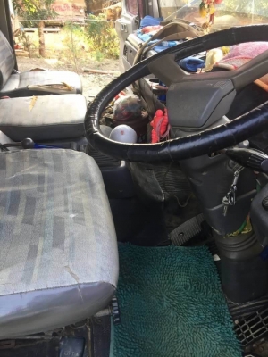 FM3M กะบะไม้2เพลาดั่ม เครื่องเกียดี คลัทชีสวยๆ พร้อมใช้สุดๆ