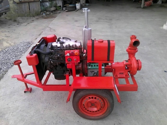 ปั๊มน้ำเครื่องยนต์ดีเซล MITSUBISHI  L200 ติดตั้งปั้มขนาด4นิ้ว (ปั้มใหม่ไม่เคยใช้งาน)