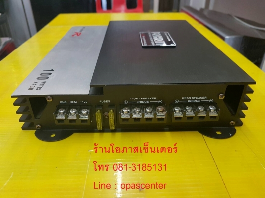 เพาเวอร์ รถยนต์ Priority 100W x 4CH Class AB รุ่น PT-556 สภาพใหม่มาก เพาเวอร์ รถยนต์ Priority 100W x 4CH Class AB รุ่น PT-556 สภาพใหม่มาก