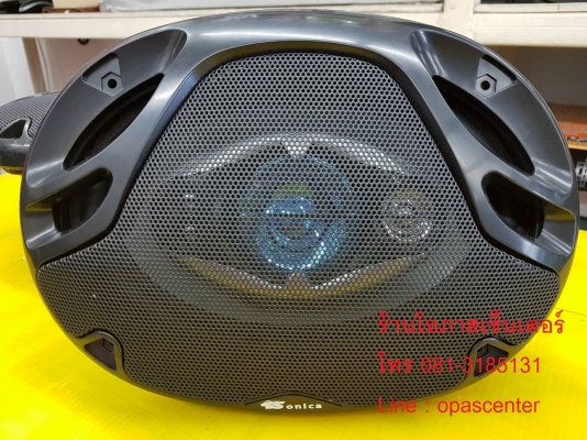 ลำโพงรถยนต์ 6 x 9 นิ้ว ยี่ห้อ Sonica 500w รุ่น SC-6908 ของใหม่ ขายถูก(คู่) ลำโพงรถยนต์ 6 x 9 นิ้ว ยี่ห้อ Sonica 500w รุ่น SC-6908 ของใหม่ ขายถูก(คู่)