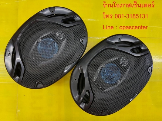 ลำโพงรถยนต์ 6 x 9 นิ้ว ยี่ห้อ Sonica 500w รุ่น SC-6908 ของใหม่ ขายถูก(คู่)