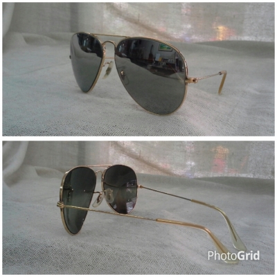 แว่นตา เรย์-แบน ยูเอสเอ &#039;เทพบุตรตาไฟ&#039; (เลนส์ปรอท) Original B&amp;L RAY-BAN handmade in USA