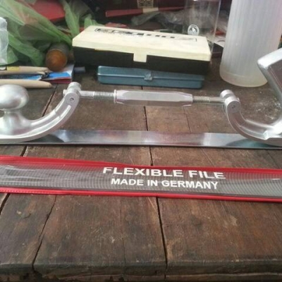 ขายตะไบฟันโค้งพร้อมด้ามMade in GERMANY. ใหม่เก่าเก็บ