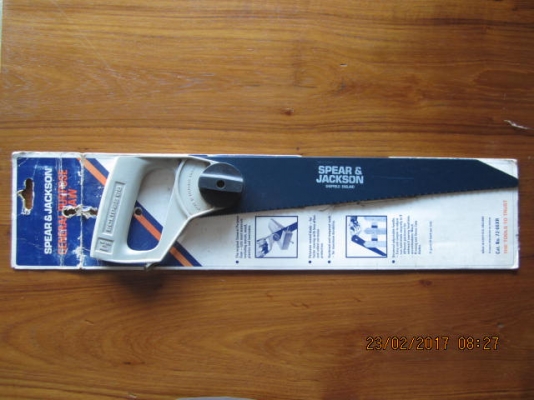 ขายเลื่อยปรับองศาได้งานเก่าเก็บอังกฤษSPEAR&amp;JACKSON Made in England.